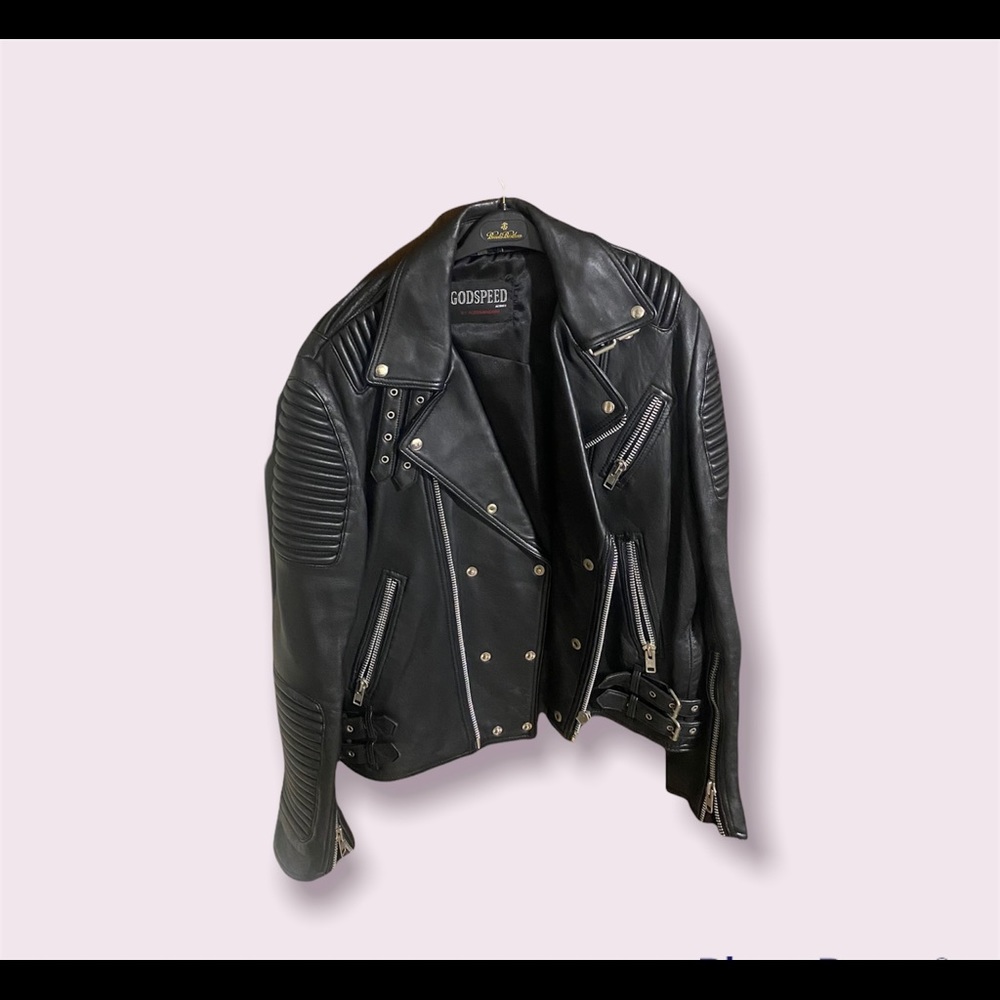 Good thick Godspeed Leather Jacket, Great quality.